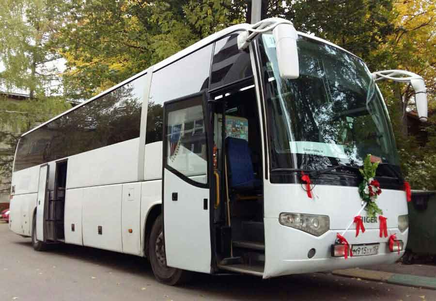 Автобусы на свадьбу